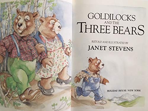 cover image Goldilocks and the Three Bears
