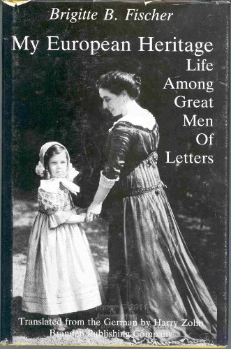 cover image My European Heritage: Life Among Great Men of Letters