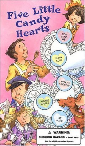 cover image Five Little Candy Hearts
