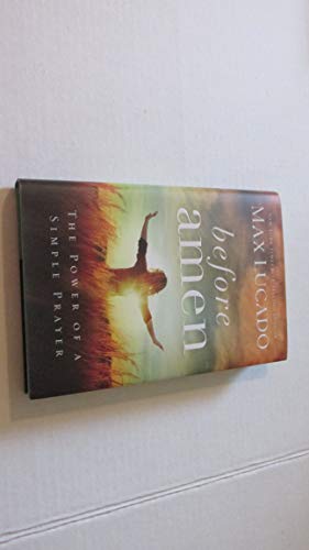 cover image Before Amen: The Power of a Simple Prayer