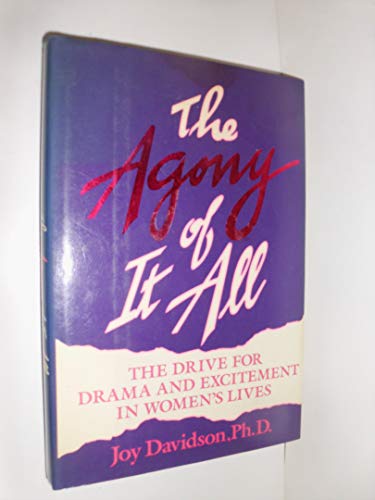 cover image Agony of It All C