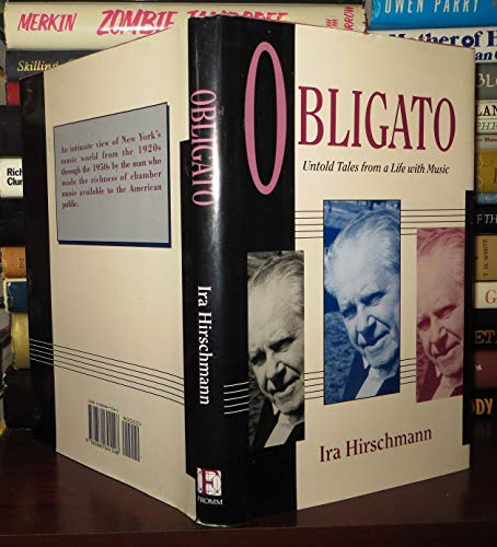 cover image Obligato: Untold Tales from a Life with Music