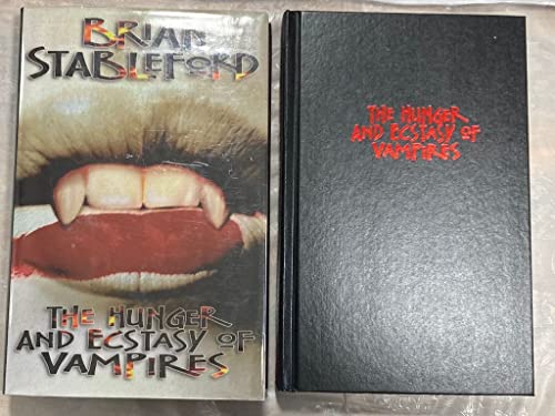 cover image Hunger and Ecstasy of Vampires