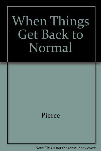 cover image When Things Get Back to Normal