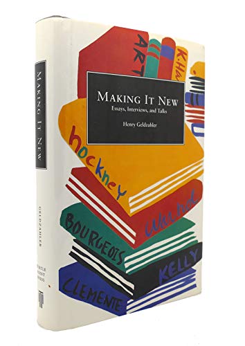 cover image Making It New: Essays, Interviews, and Talks