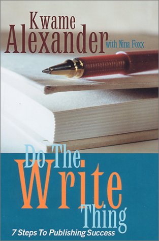 cover image Do the Write Thing: Seven Steps to Publishing Success