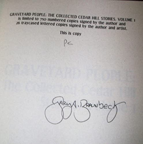 cover image Graveyard People: The Collected Cedar Hill Stories, Volume 1