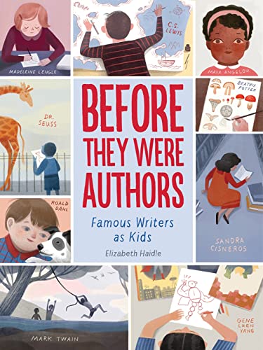cover image Before They Were Authors: Famous Writers as Kids