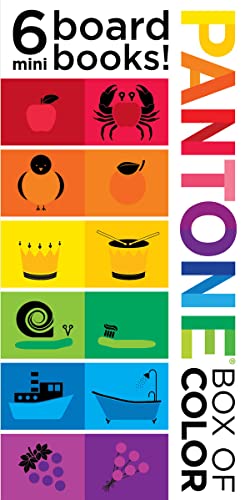 cover image Pantone Box of Color: 6 Mini Board Books!