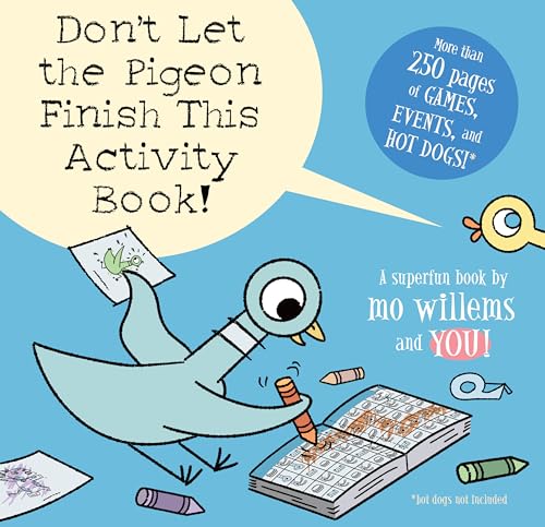 cover image Don’t Let the Pigeon Finish This Activity Book!