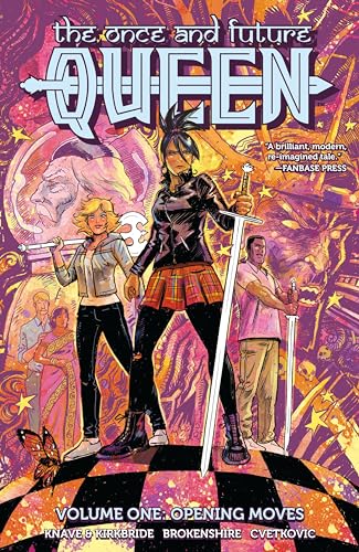 cover image The Once and Future Queen