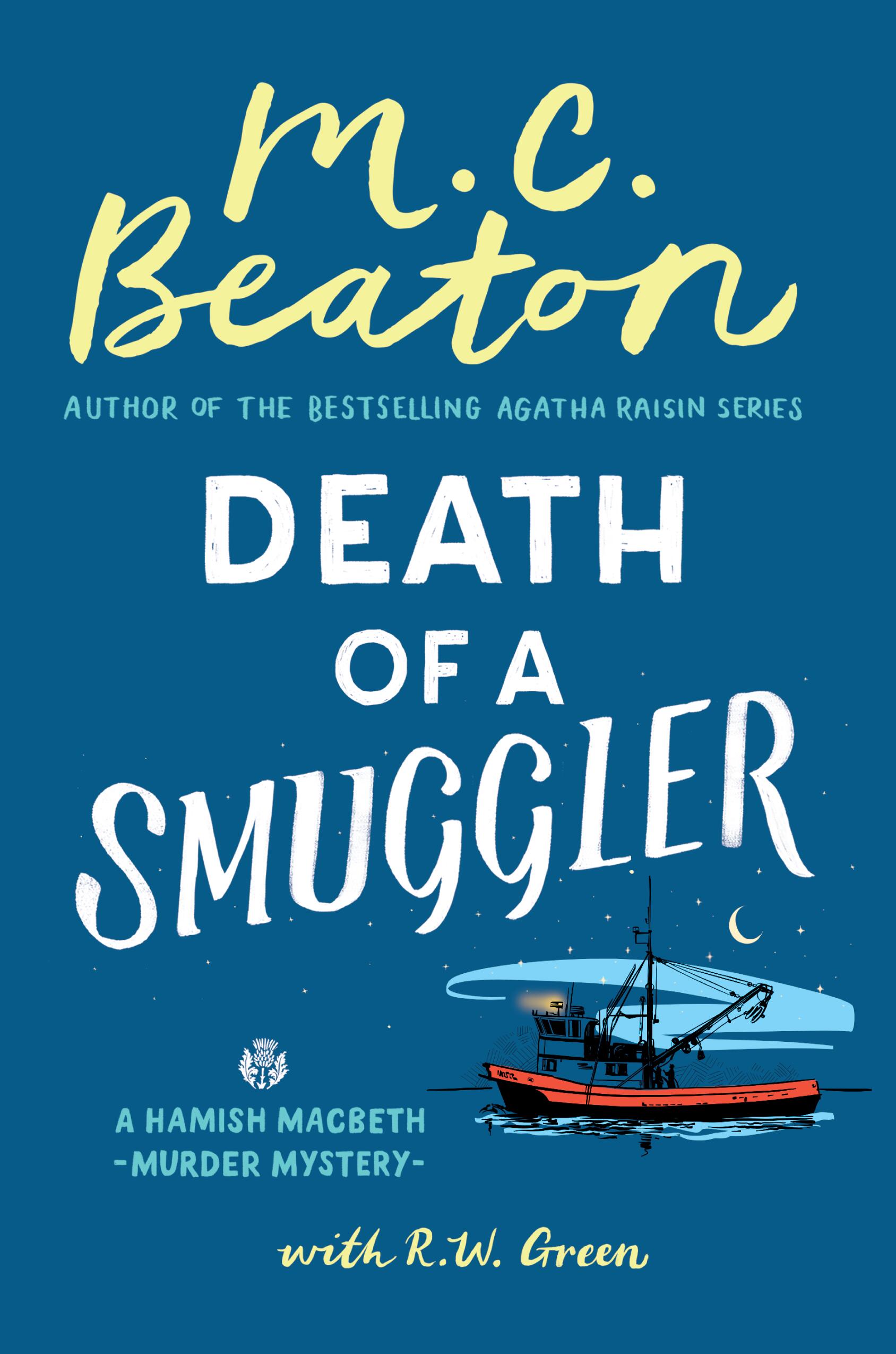 cover image Death of a Smuggler: A Hamish Macbeth Murder Mystery