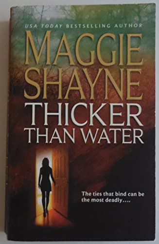 cover image THICKER THAN WATER