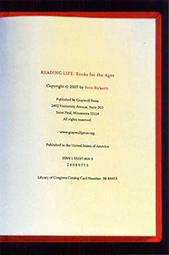 cover image Reading Life: Books for the Ages