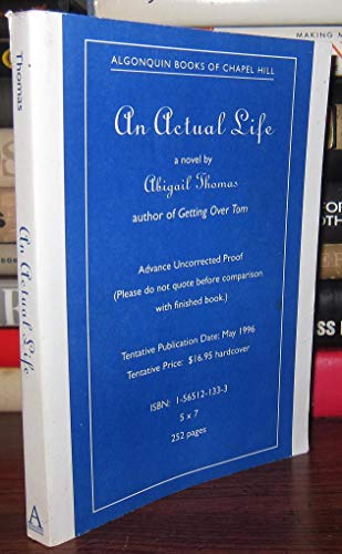 cover image An Actual Life