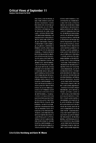 cover image CRITICAL VIEWS OF SEPTEMBER 11: Analyses from Around the World