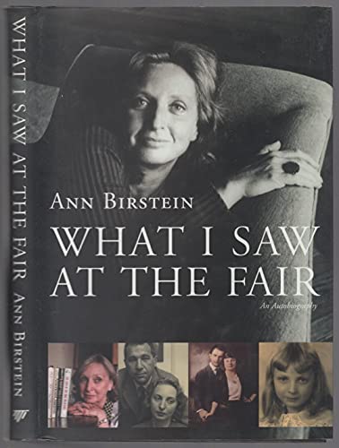 cover image WHAT I SAW AT THE FAIR