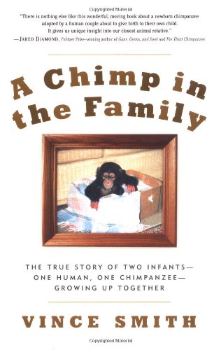 cover image A CHIMP IN THE FAMILY
