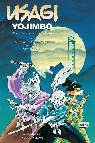 cover image USAGI YOJIMBO: The Shrouded Moon