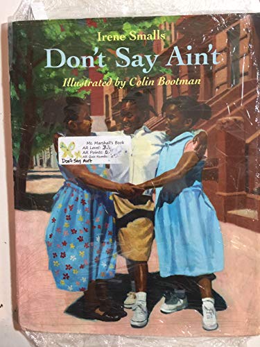 cover image DON'T SAY AIN'T