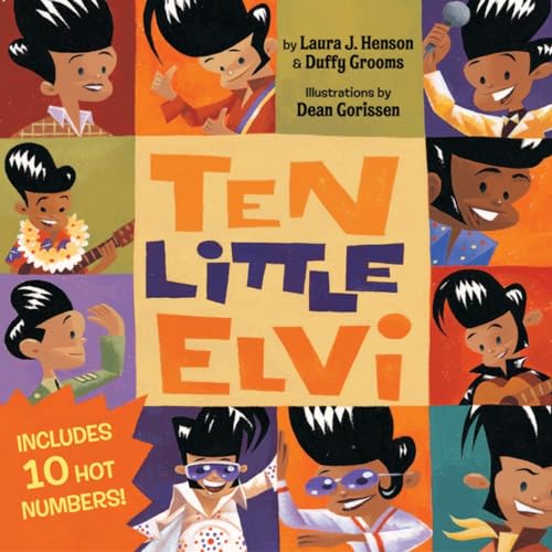 cover image TEN LITTLE ELVI