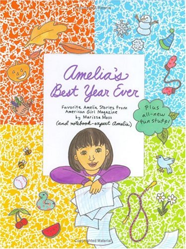 cover image Amelia's Best Year Ever: Favorite Amelia Stories from American Girl Magazine
