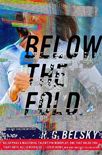cover image Below the Fold: A Clare Carlson Mystery