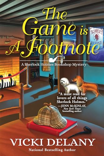 cover image The Game Is a Footnote: A Sherlock Holmes Bookshop Mystery
