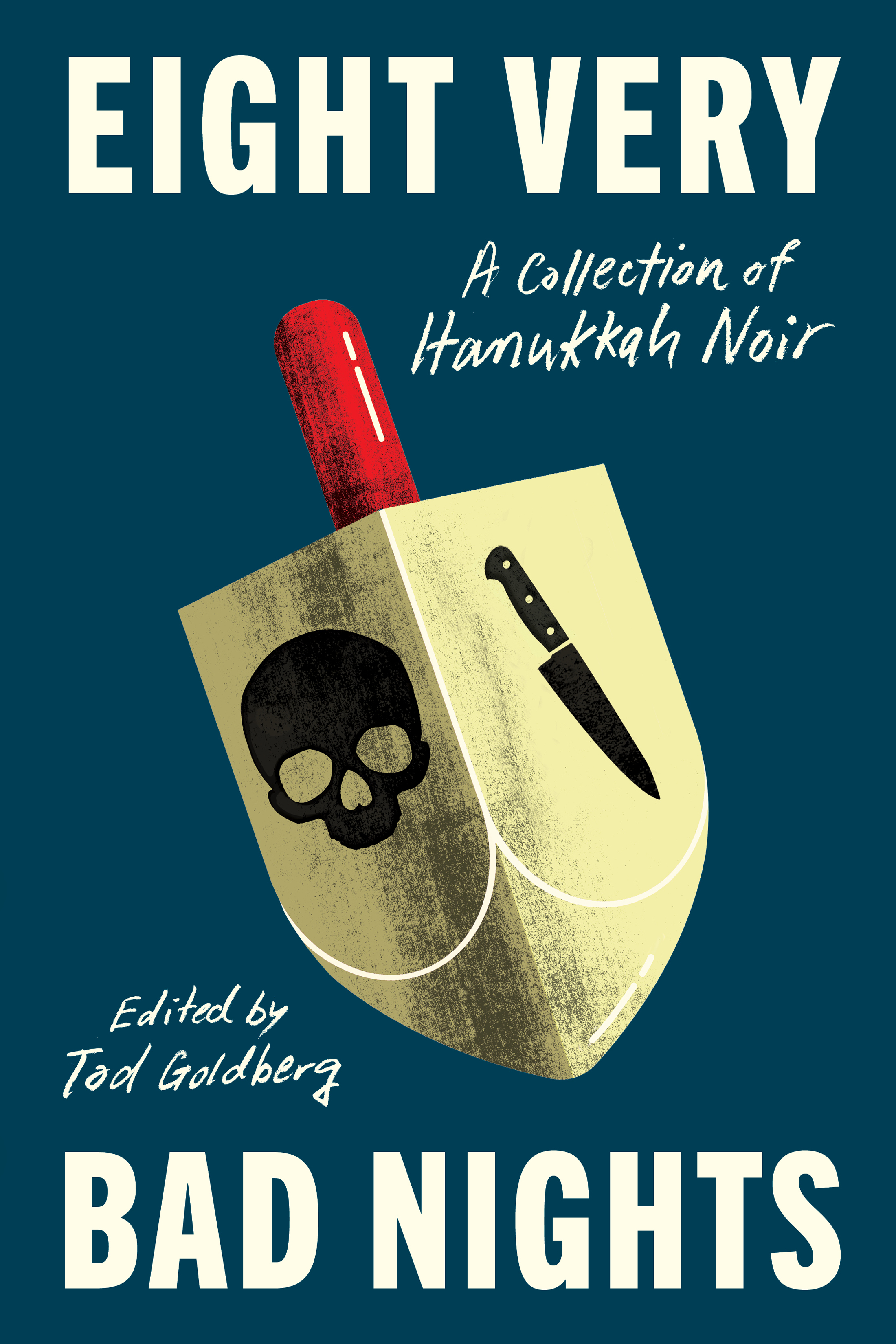 cover image Eight Very Bad Nights: A Collection of Hanukkah Noir