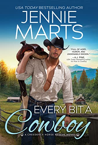 cover image Every Bit a Cowboy