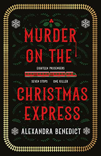 cover image Murder on the Christmas Express