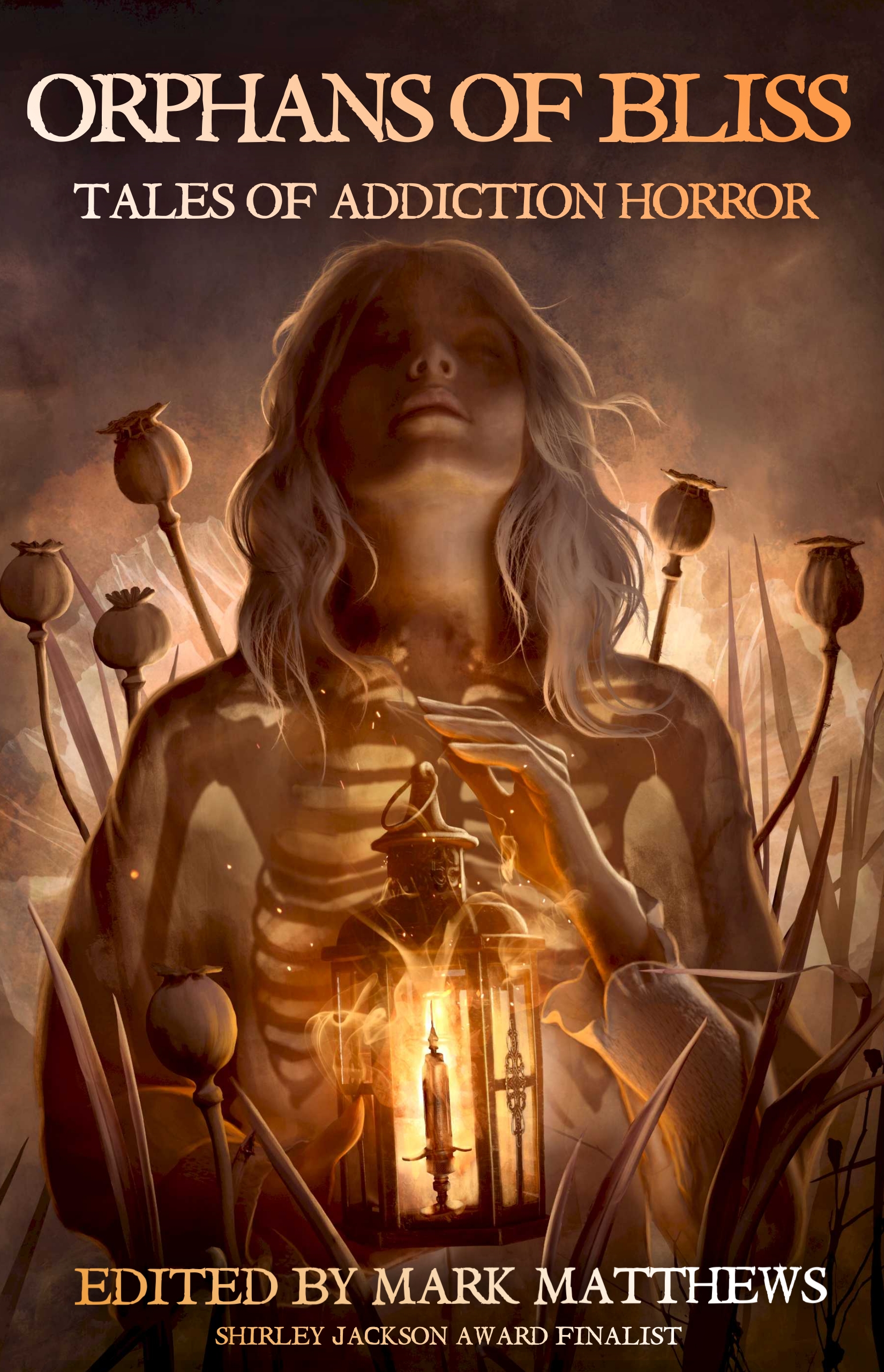 cover image Orphans of Bliss: Tales of Addiction Horror
