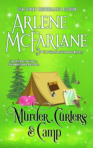 cover image Murder, Curlers & Camp: A Valentine Beaumont Mystery
