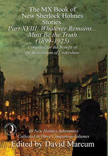 cover image The MX Book of New Sherlock Holmes Stories, Part XVIII