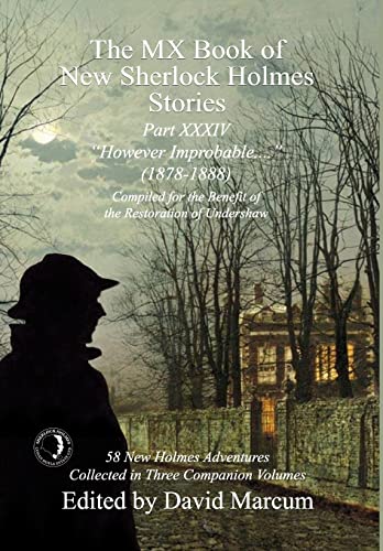 cover image The MX Book of New Sherlock Holmes Stories: Part XXXIV