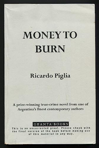 cover image MONEY TO BURN