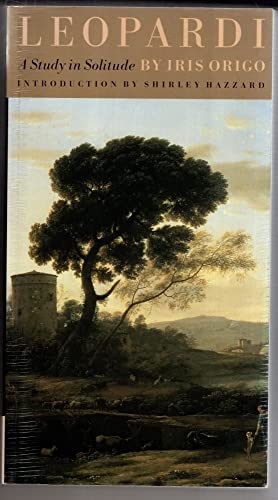 cover image Leopardi: A Study in Solitude