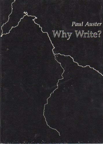 cover image Why Write?
