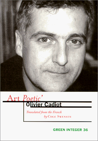 cover image Art Poetic'