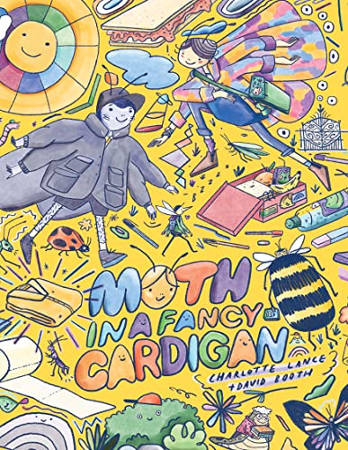 cover image Moth in a Fancy Cardigan (Moth in a Fancy Cardigan #1)