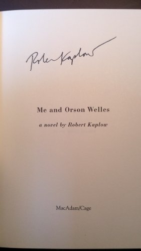 cover image ME AND ORSON WELLES