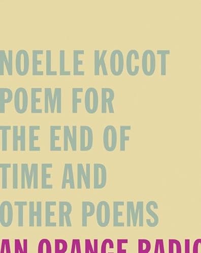cover image Poem for the End of Time and Other Poems
