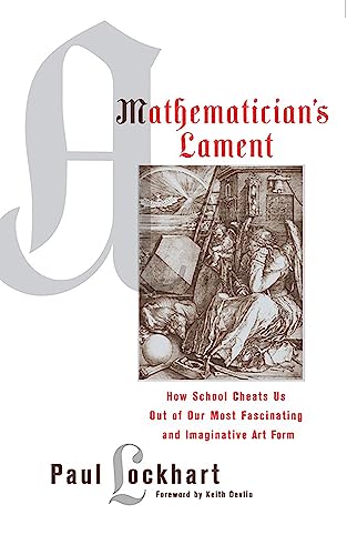 cover image A Mathematician's Lament