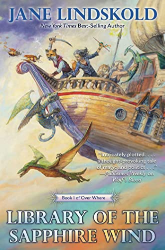 cover image Library of the Sapphire Wind