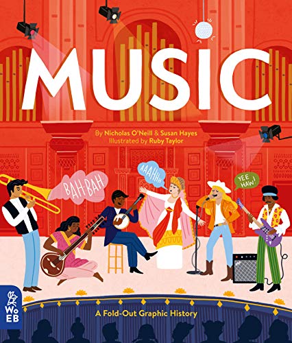 cover image Music: A Fold-Out Graphic History